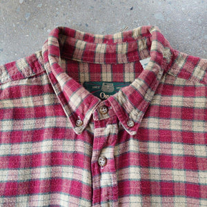 ORVIDS check nel shirts  ちび襟　チエック　ネルシャツ　XL