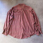 画像をギャラリービューアに読み込む, ORVIDS check nel shirts  ちび襟　チエック　ネルシャツ　XL
