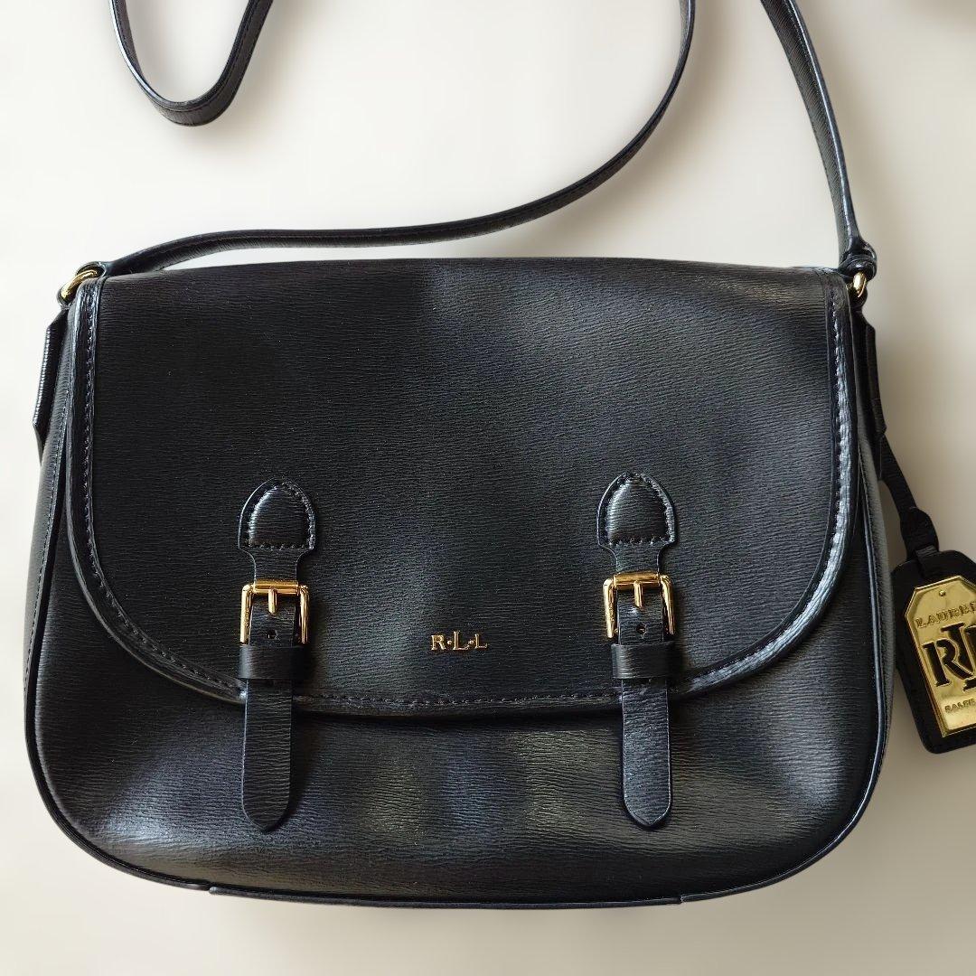 POLORALPHLAUREN Leather shoulder bag