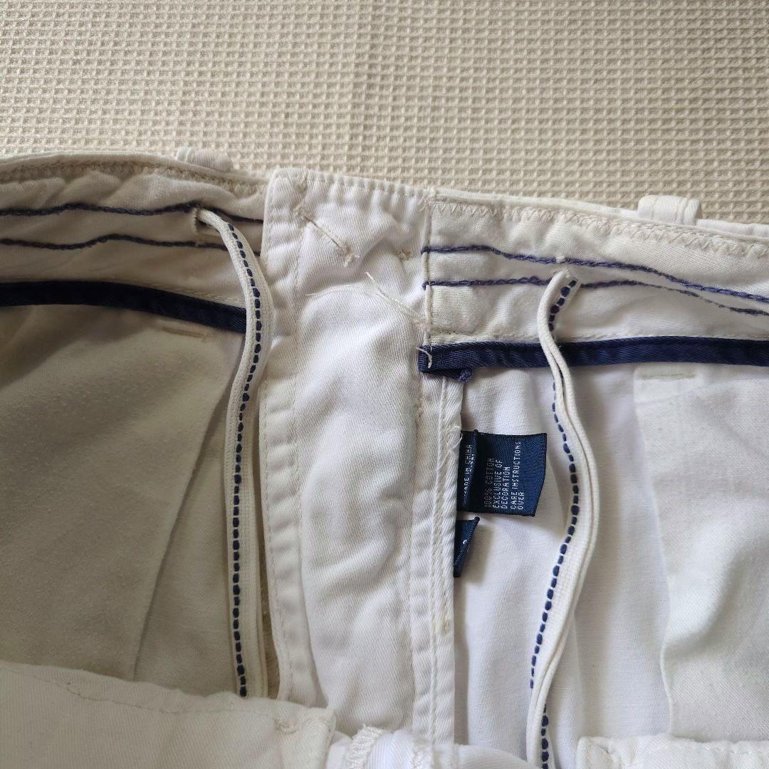 90s POLORALPHLAUREN chino shorts white w32