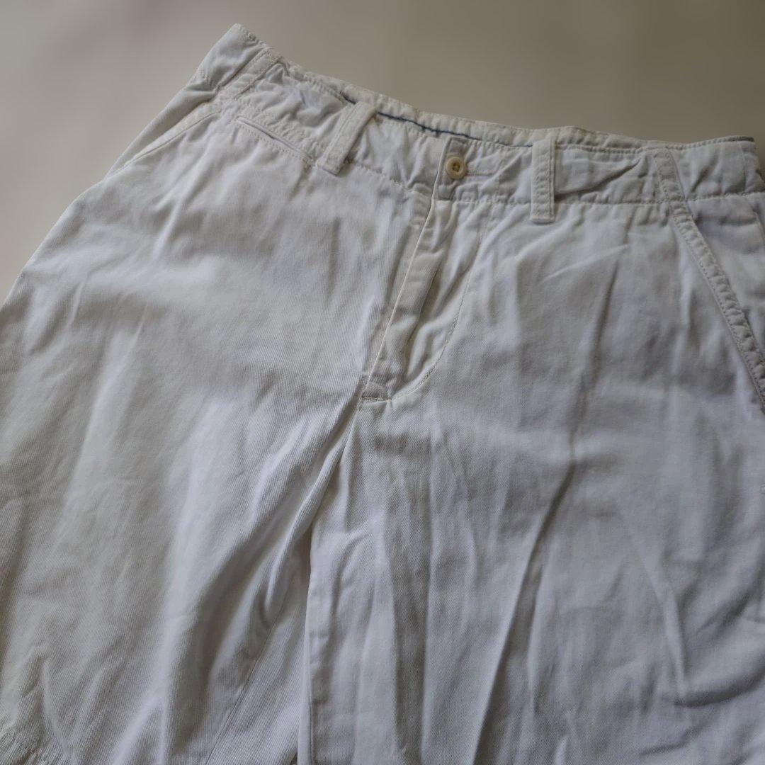 90s POLORALPHLAUREN chino shorts white w32