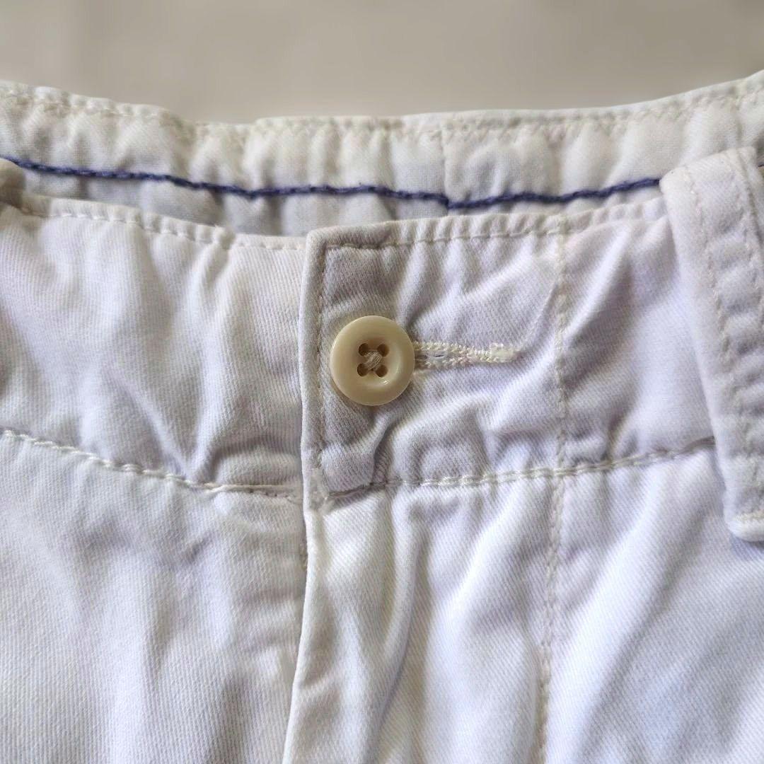 90s POLORALPHLAUREN chino shorts white w32