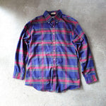 画像をギャラリービューアに読み込む, L.LBEAN　checj shirts madein USA 17 1/2 エルエルビーン　チエックシャツ　アメリカ製　17H
