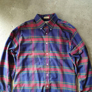 L.LBEAN　checj shirts madein USA 17 1/2 エルエルビーン　チエックシャツ　アメリカ製　17H