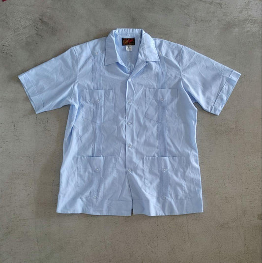 special mexican shirts  made in mexico ユーズド　メキシカンシャツ　キューバシャツ　L相当