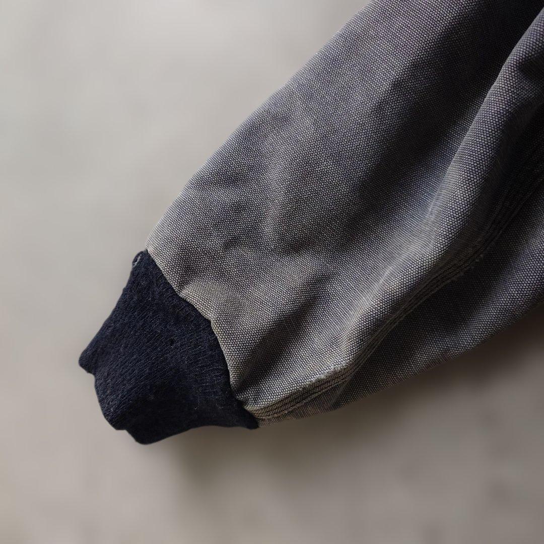 80s CARHARTT active zip up jacket black M