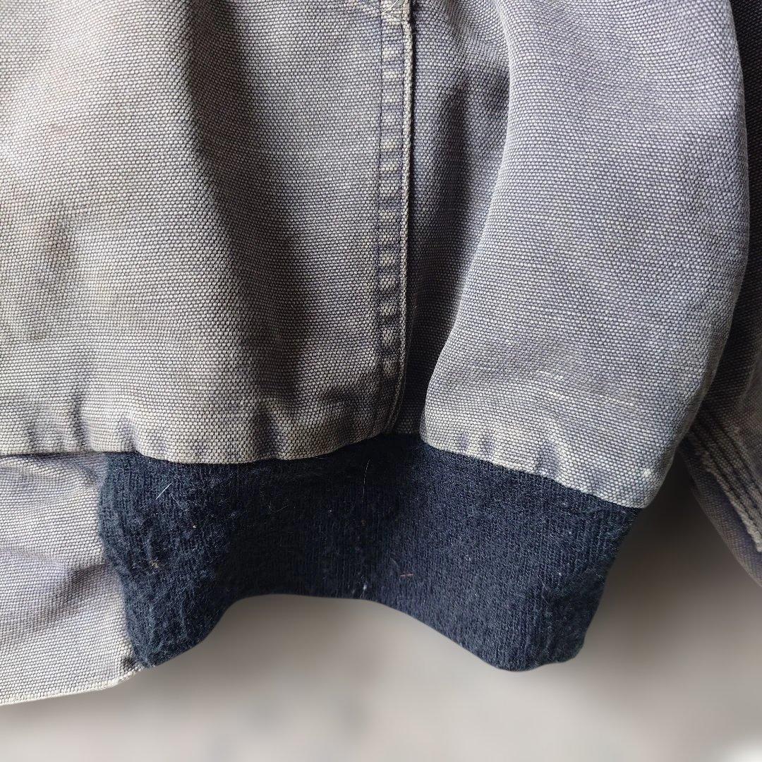 80s CARHARTT active zip up jacket black M