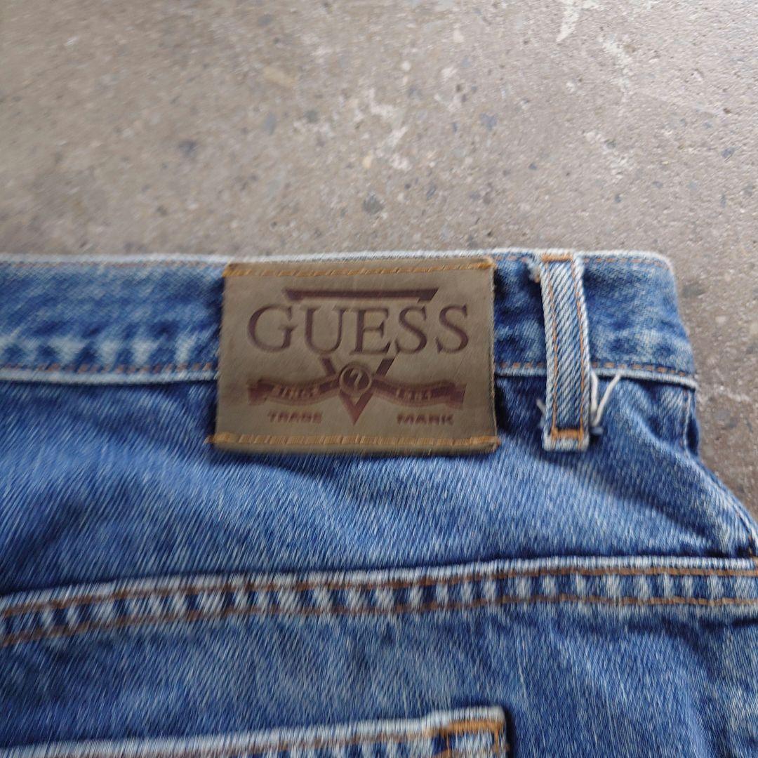90's GUESS Baggy Jeans Made in USA W36 L34