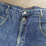 画像をギャラリービューアに読み込む, 90&#39;s GUESS Baggy Jeans Made in USA W36 L34
