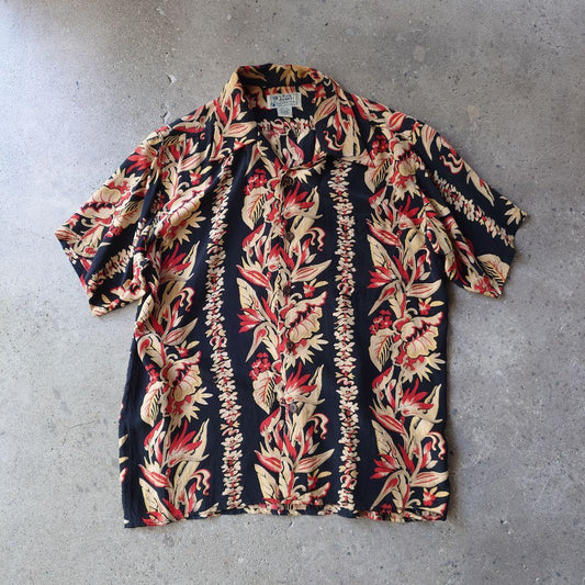 AVANTI slik aloha shirts S