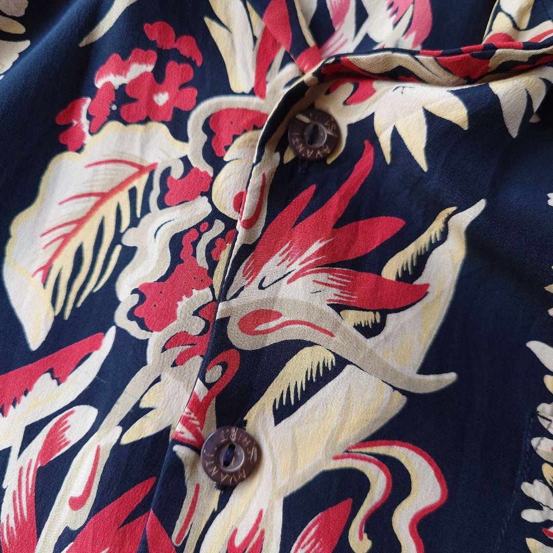 AVANTI slik aloha shirts S