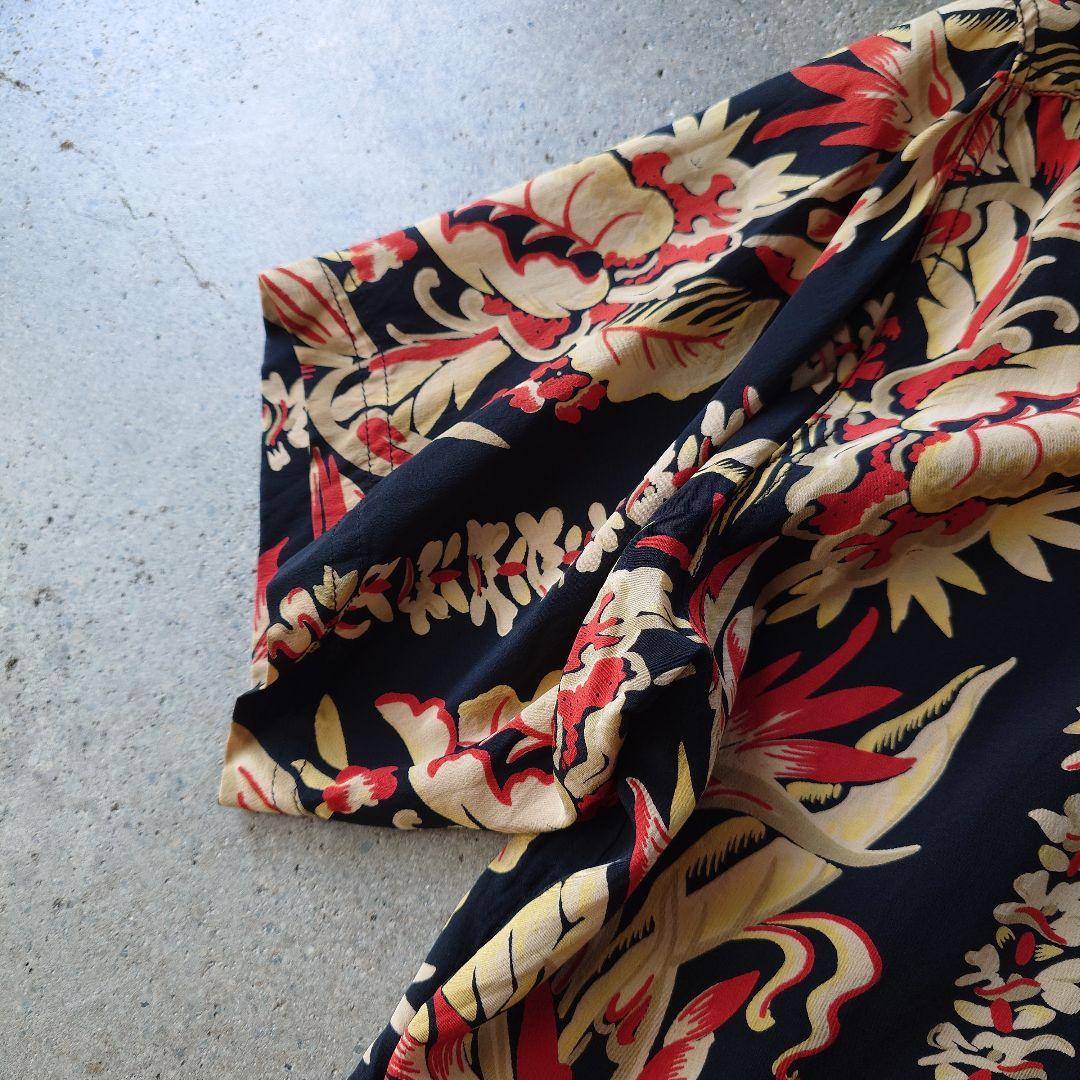AVANTI slik aloha shirts S