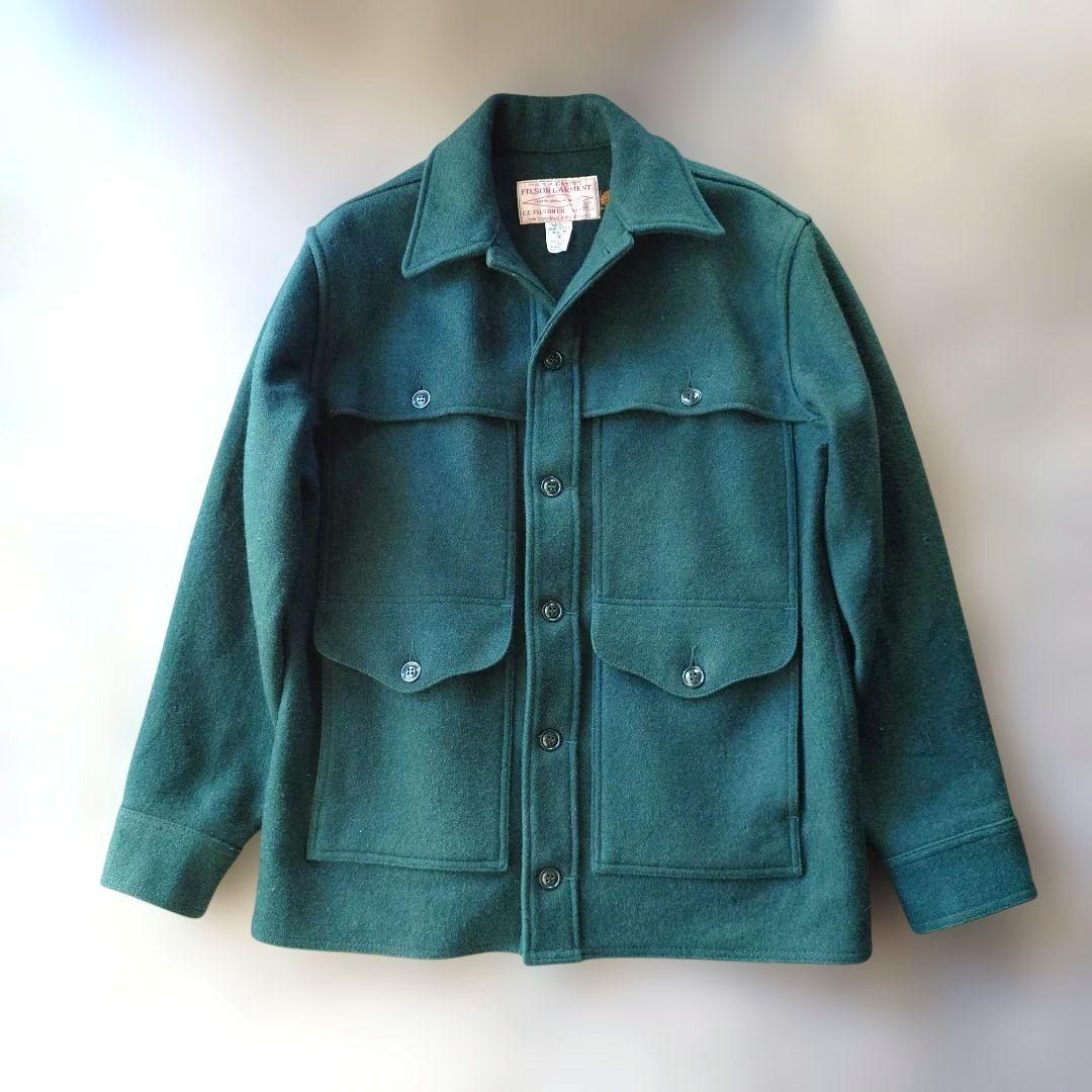 FILSON wool mackinew coat made in USA 40