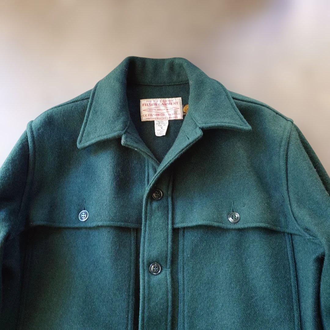 FILSON wool mackinew coat made in USA 40