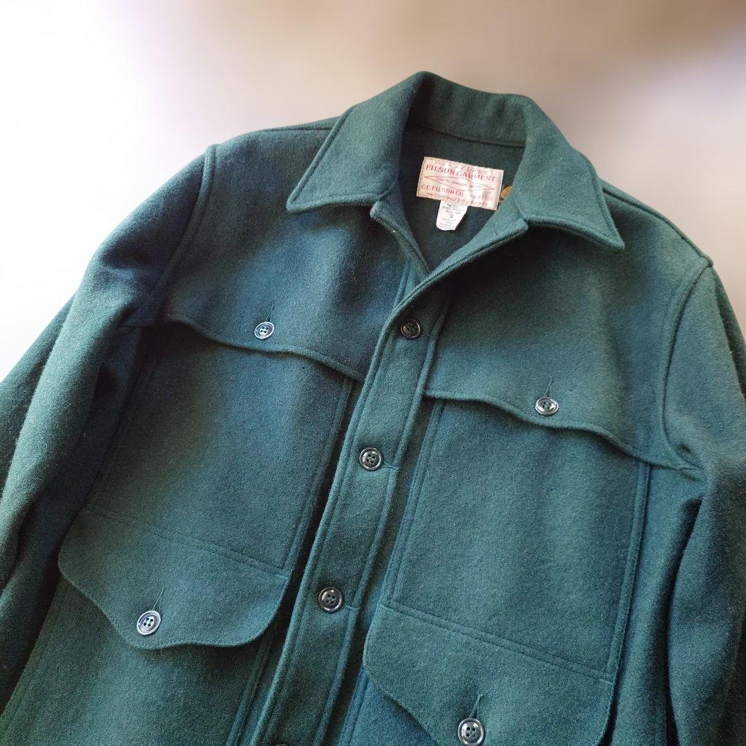 FILSON wool mackinew coat made in USA 40