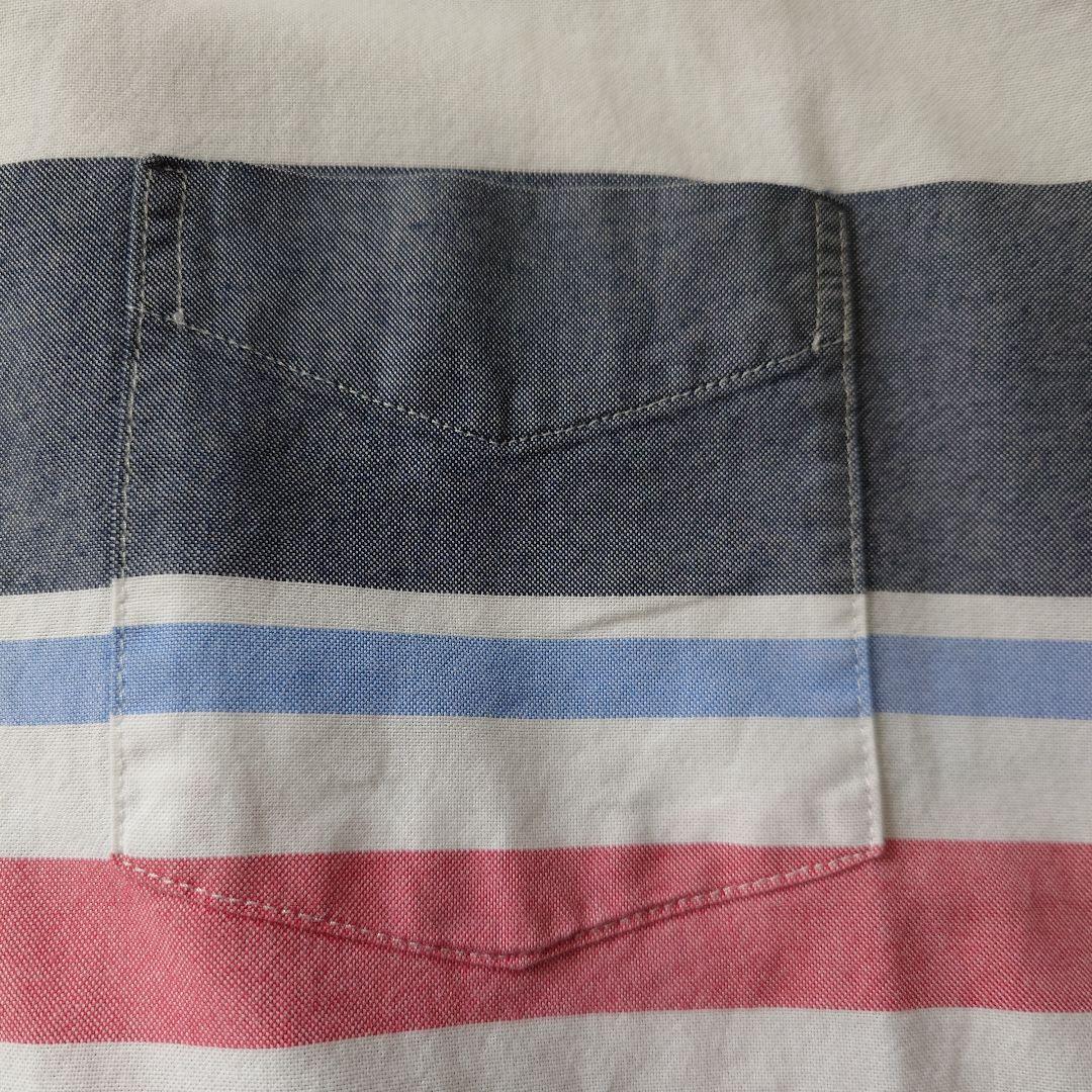 GAP BD wide border shirts L