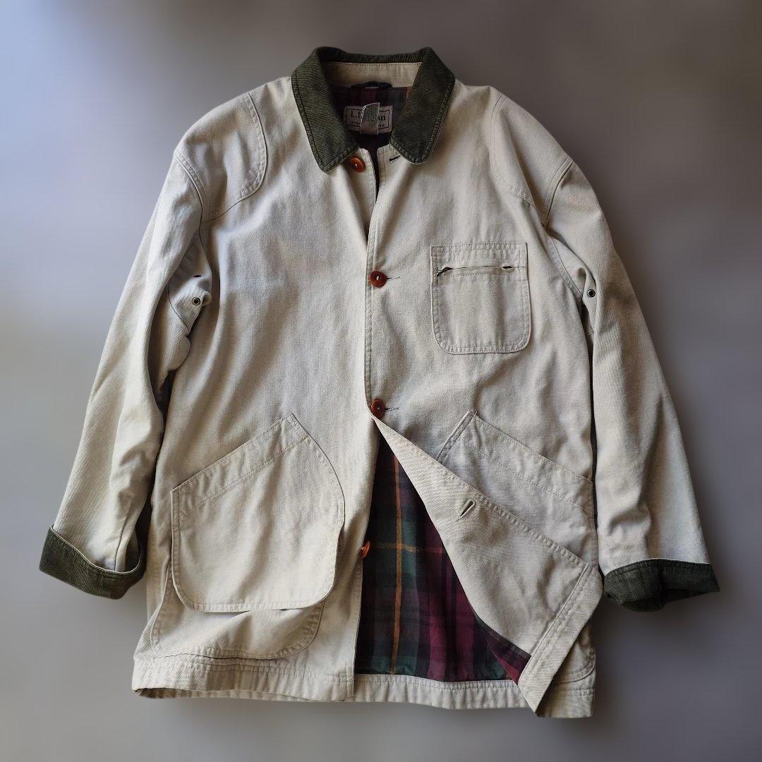90s LLBEAN hunthing jacket M