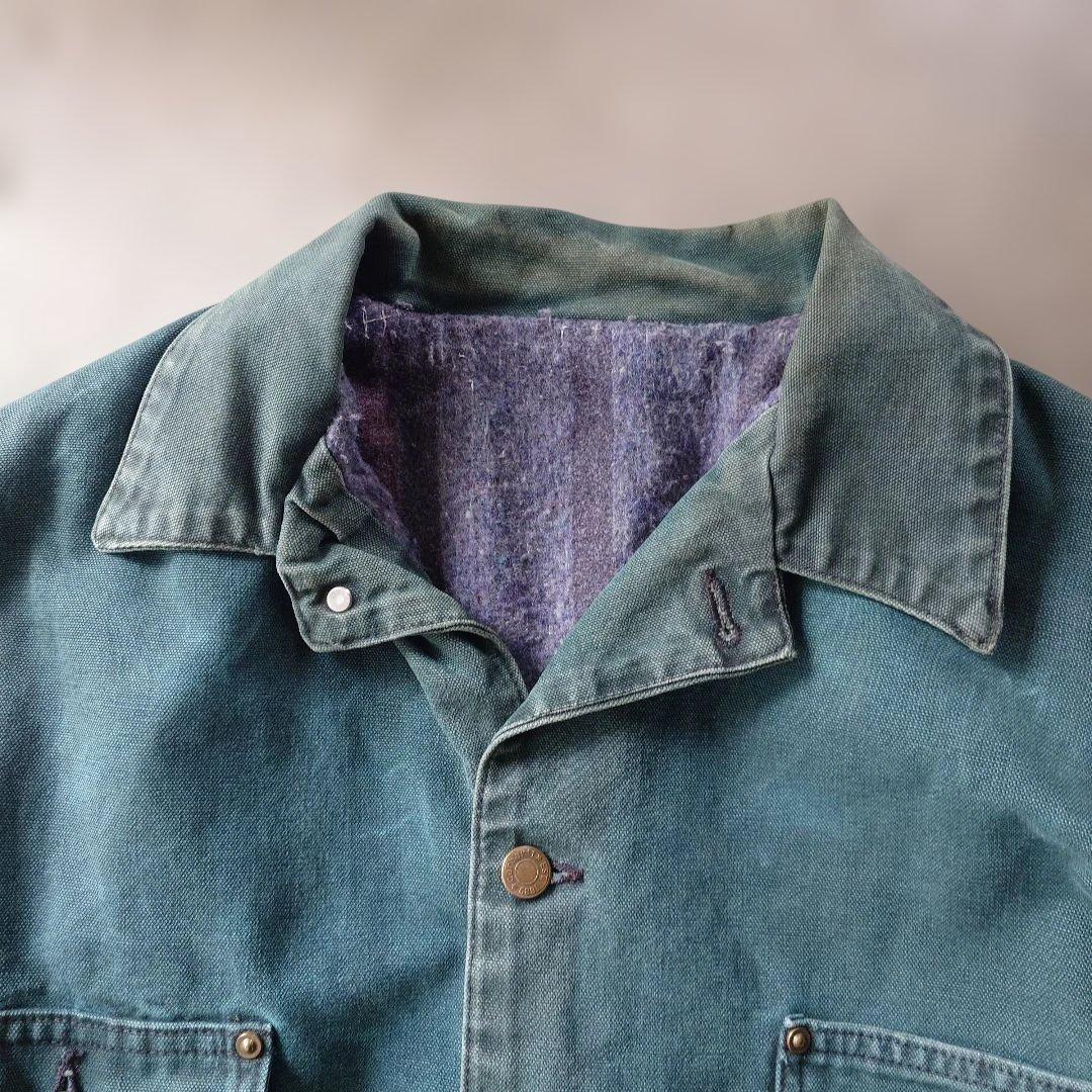 CARHARTT MICHIGAN chore jacket green L