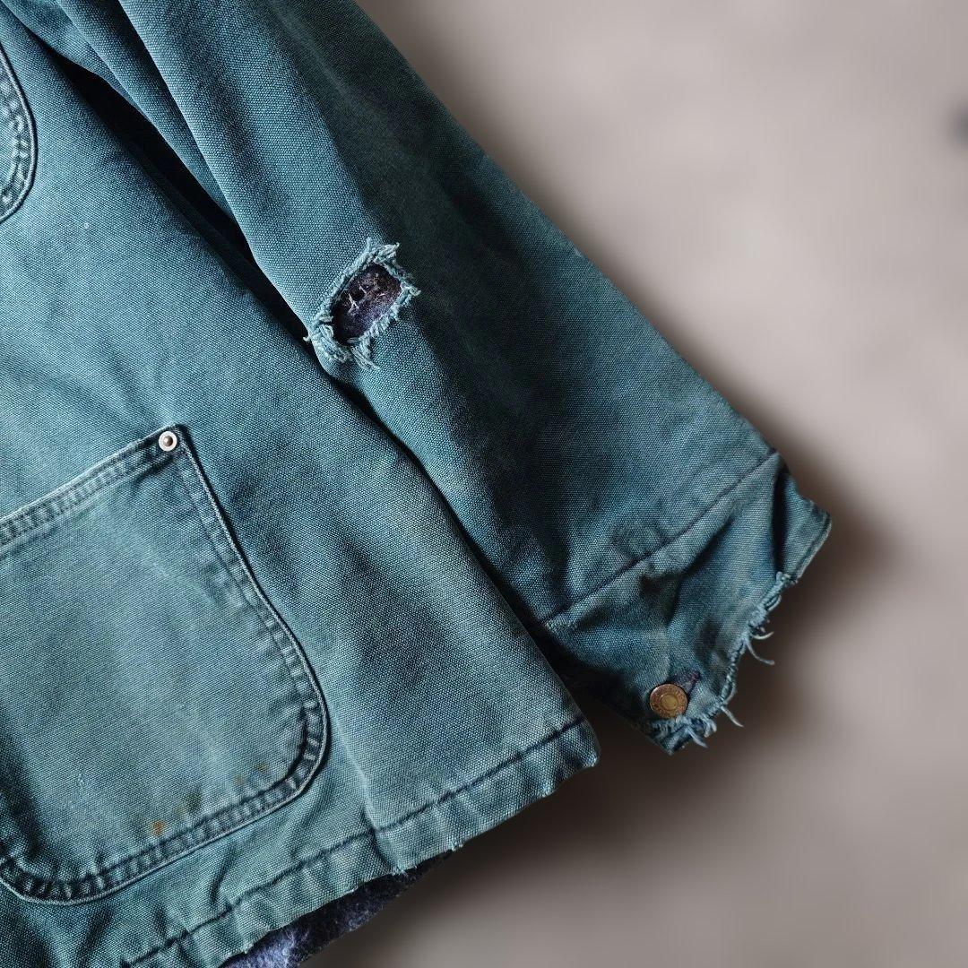 CARHARTT MICHIGAN chore jacket green L