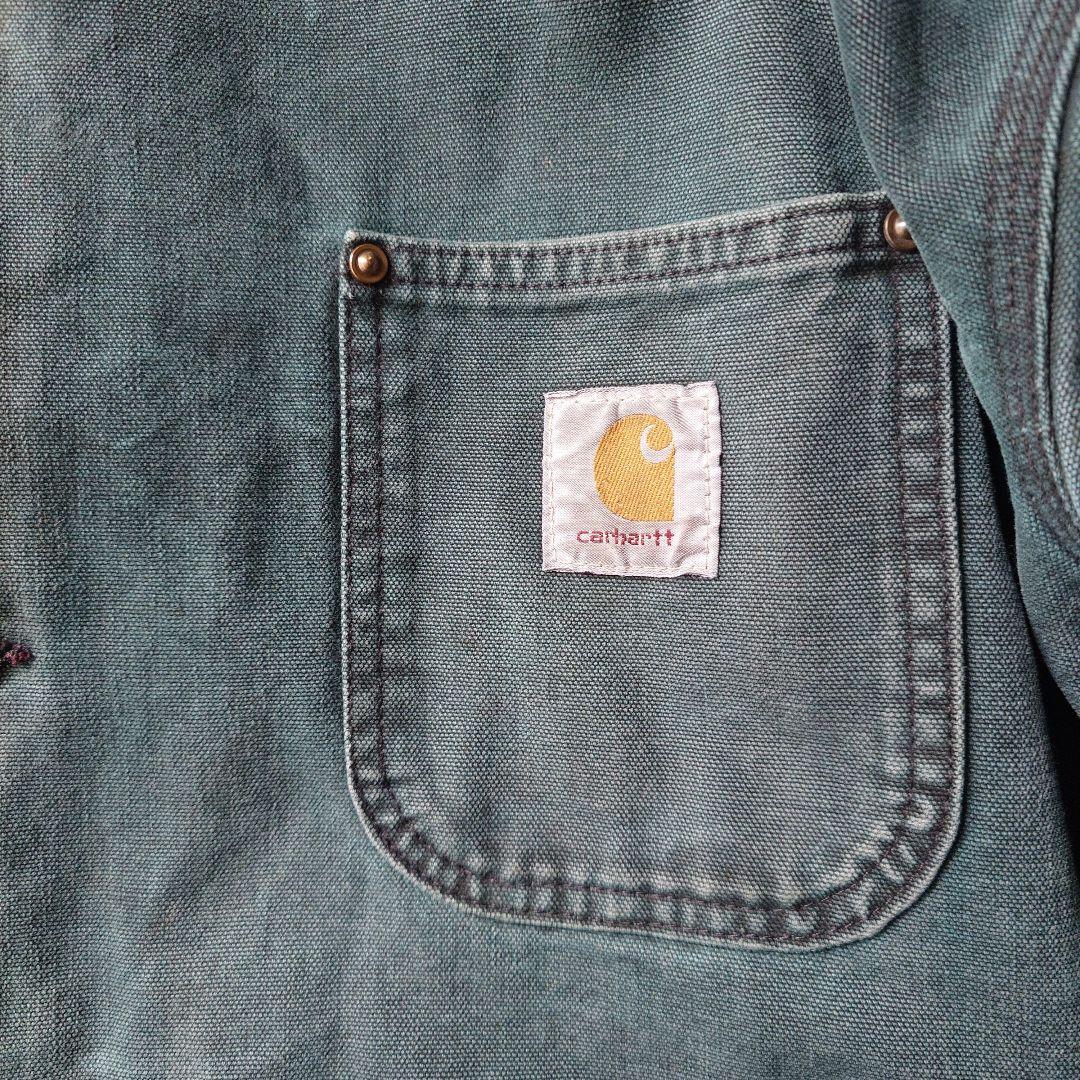 CARHARTT MICHIGAN chore jacket green L