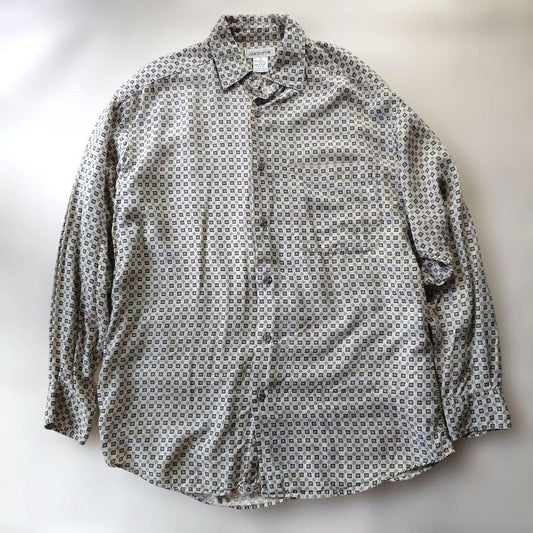 claiborne 80s rayon shirts S
