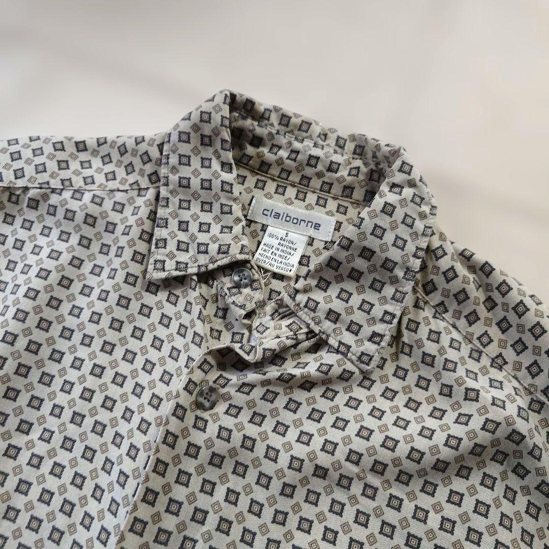 claiborne 80s rayon shirts S