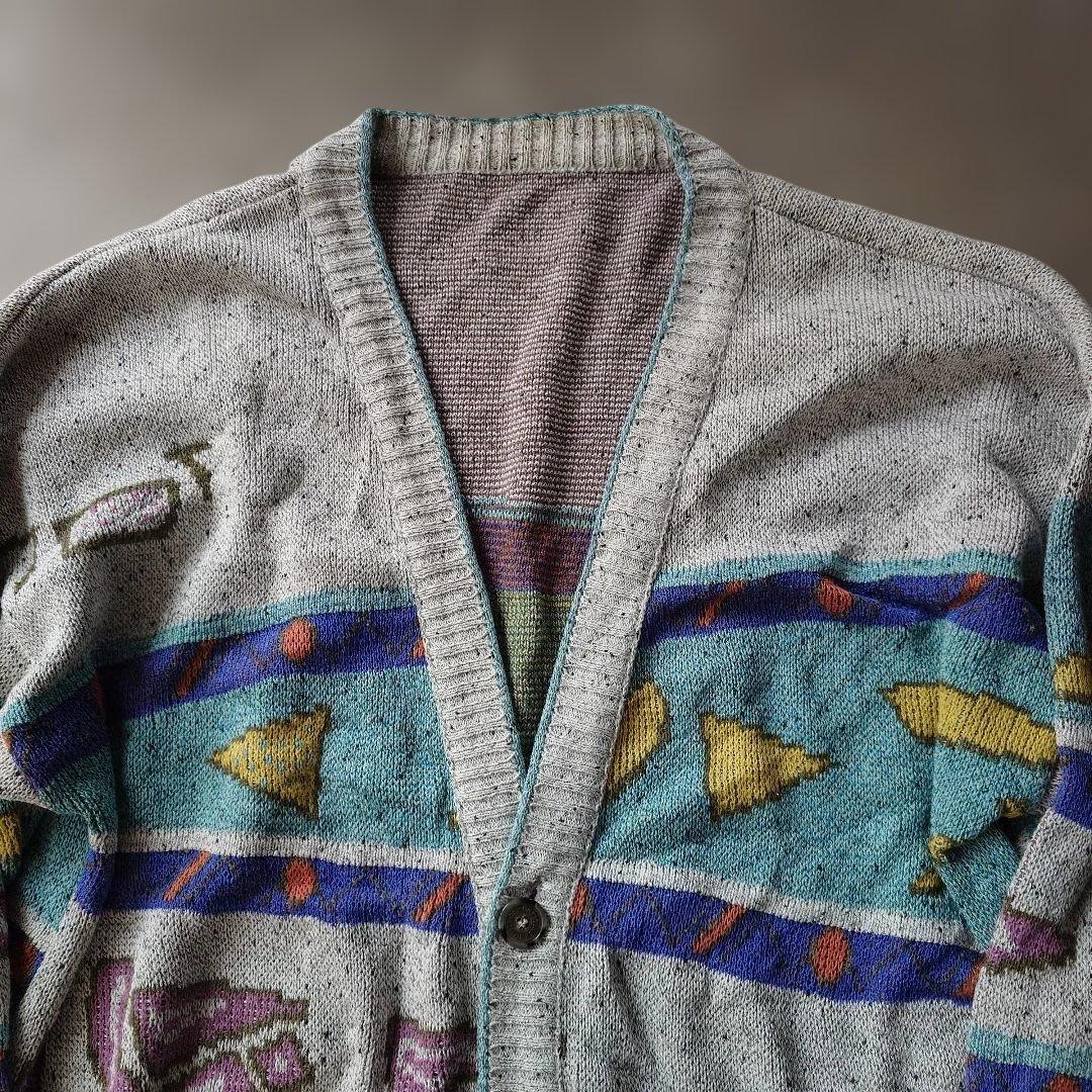 used knit cardigan
