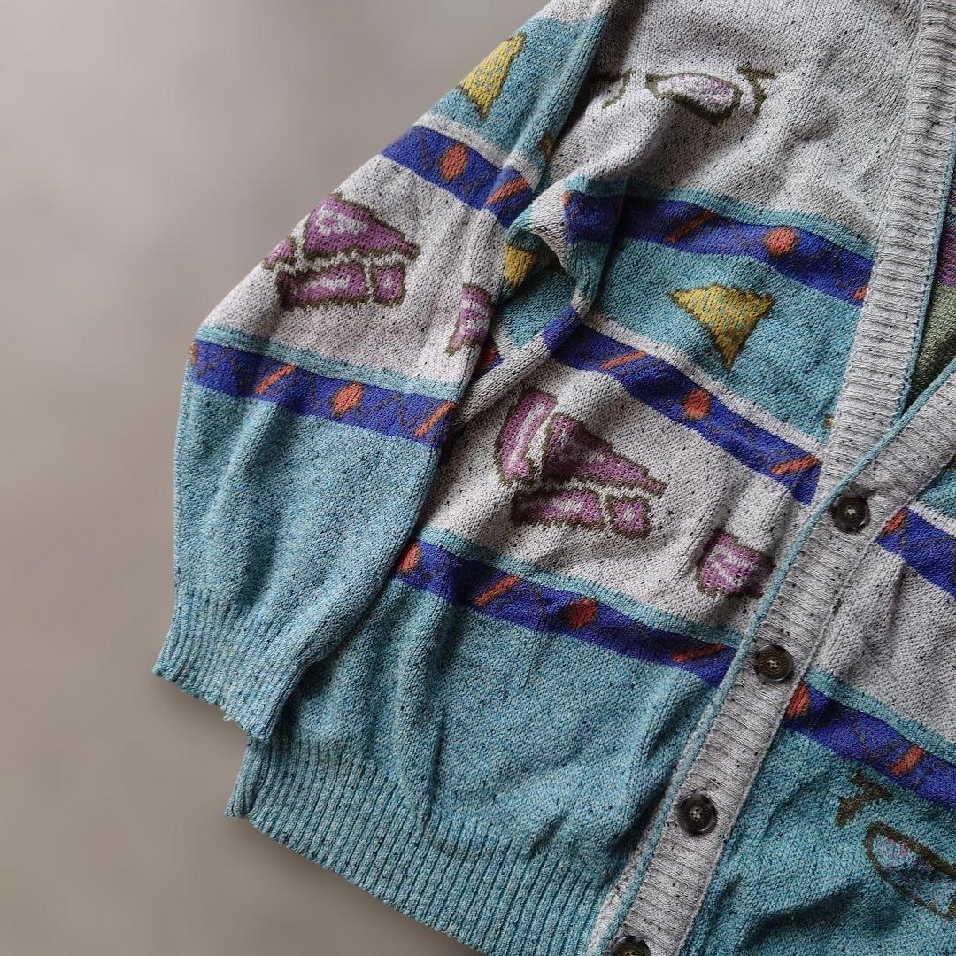 used knit cardigan