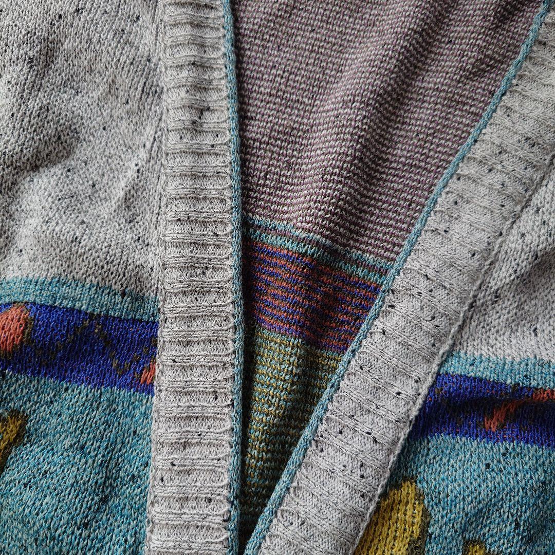 used knit cardigan
