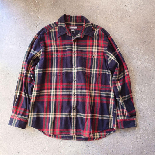 Eddie Bauer nel shirts L エディーバウアー　ネルシャツ　L