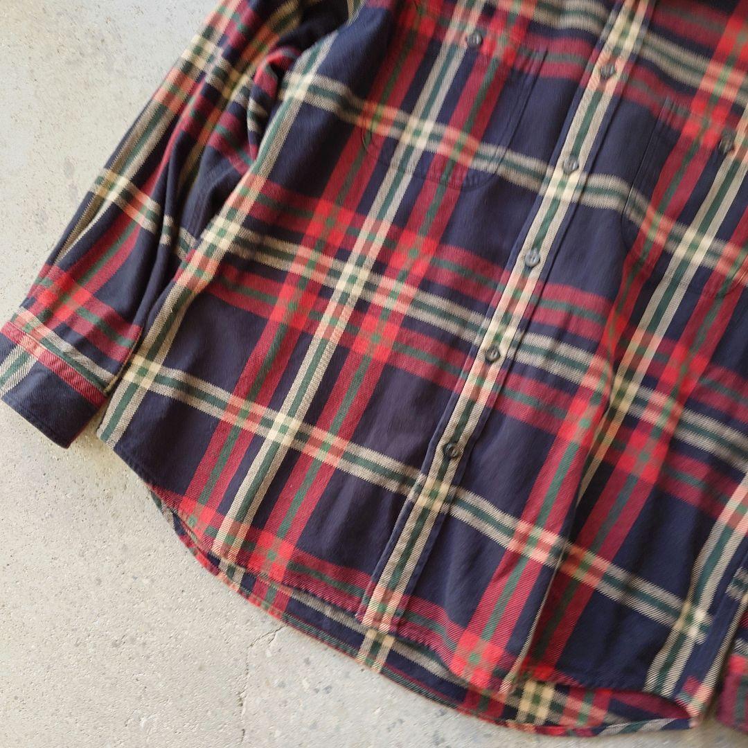 Eddie Bauer nel shirts L エディーバウアー　ネルシャツ　L