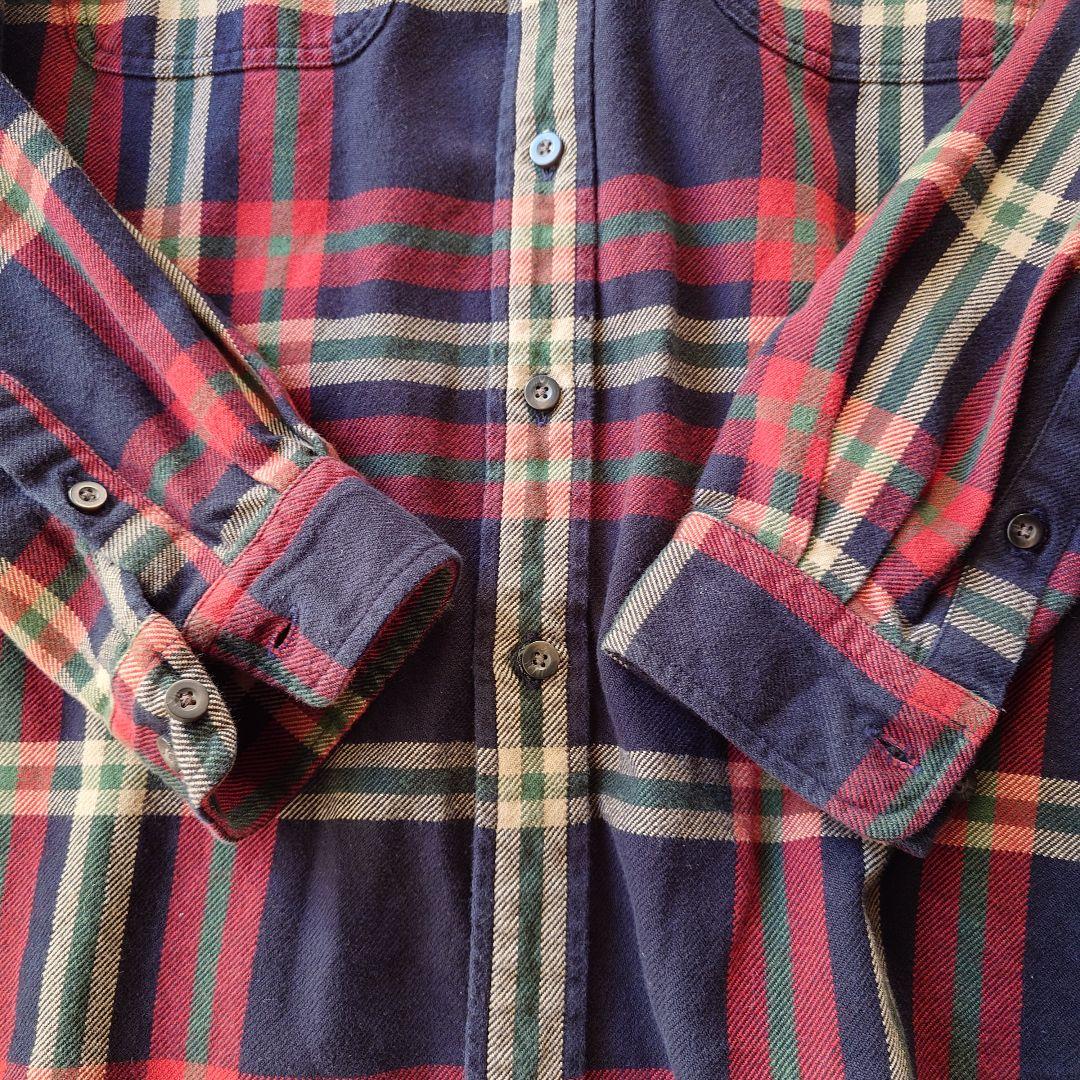 Eddie Bauer nel shirts L エディーバウアー　ネルシャツ　L