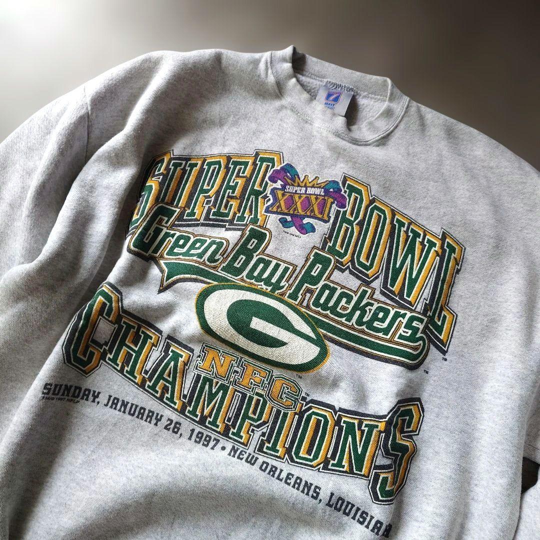 80s NHL champion ship green bay packers XL