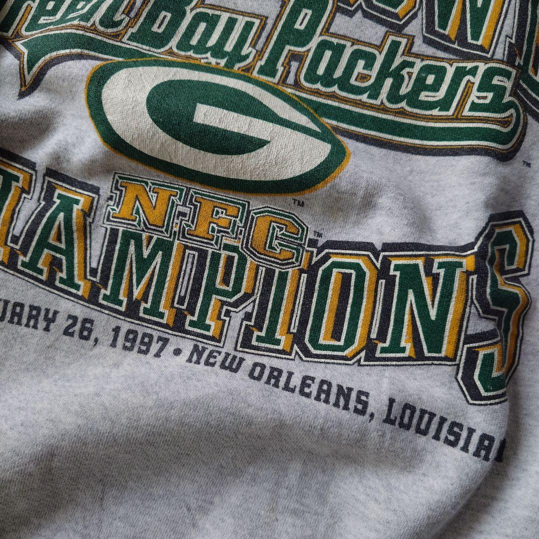 80s NHL champion ship green bay packers XL
