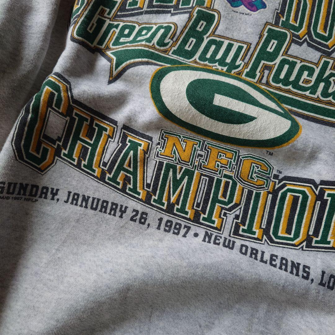 80s NHL champion ship green bay packers XL