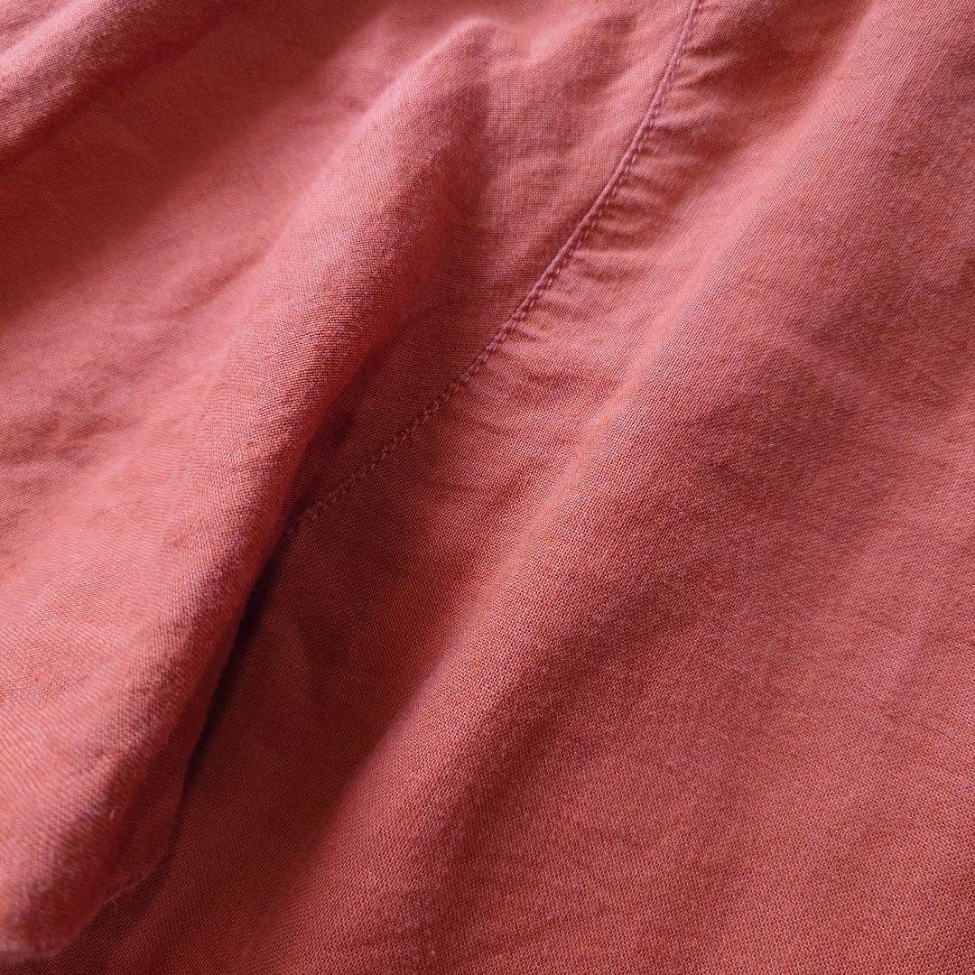 90s COLUMBIA cotton linen open collar shirts M