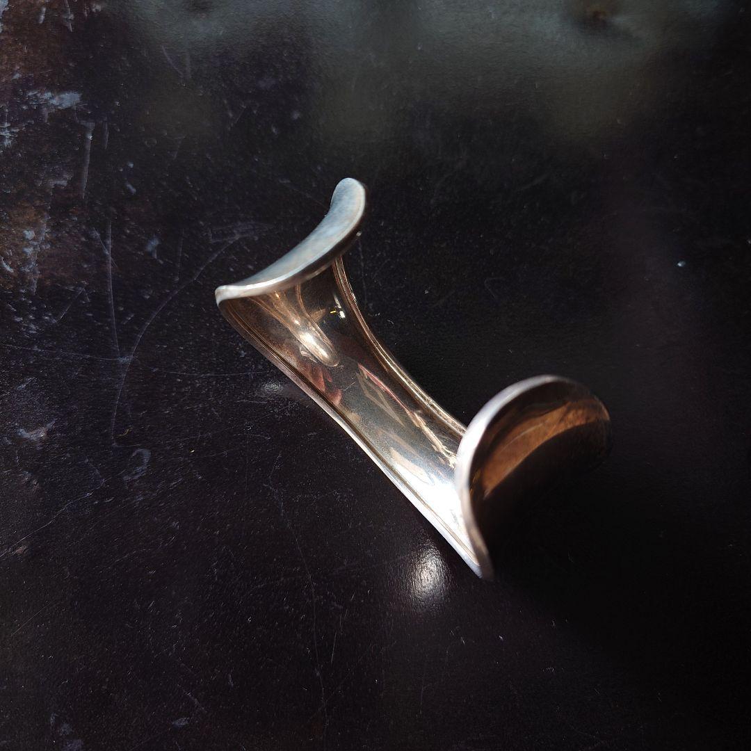 Aん竹枝Mexican jewelly Bone cuff bungle silver 925