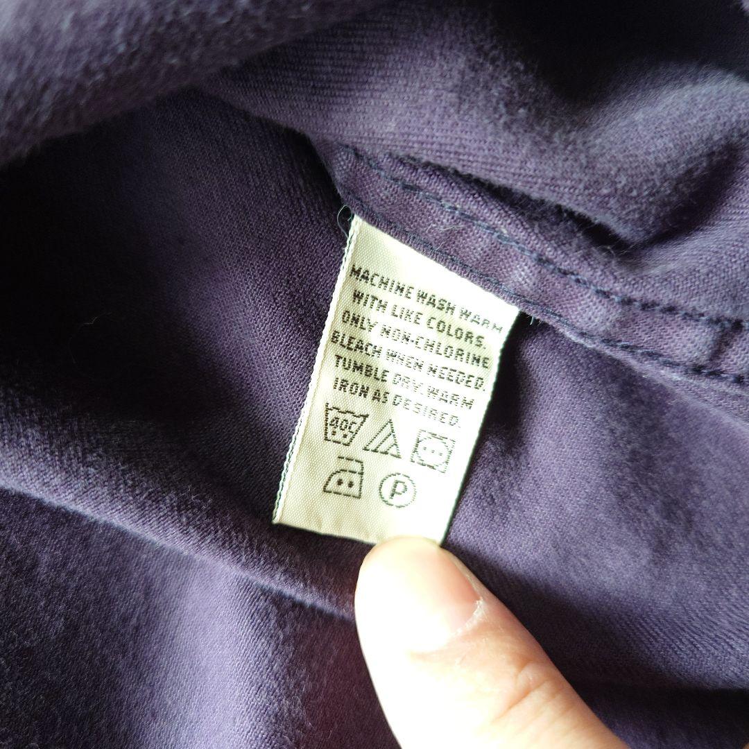 EDDIEBAUER 90s BD shirts M NAVY