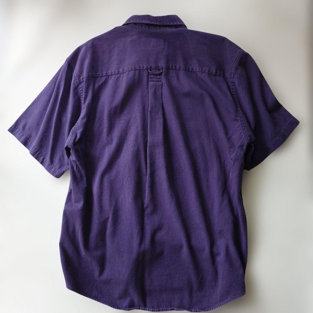 EDDIEBAUER 90s BD shirts M NAVY