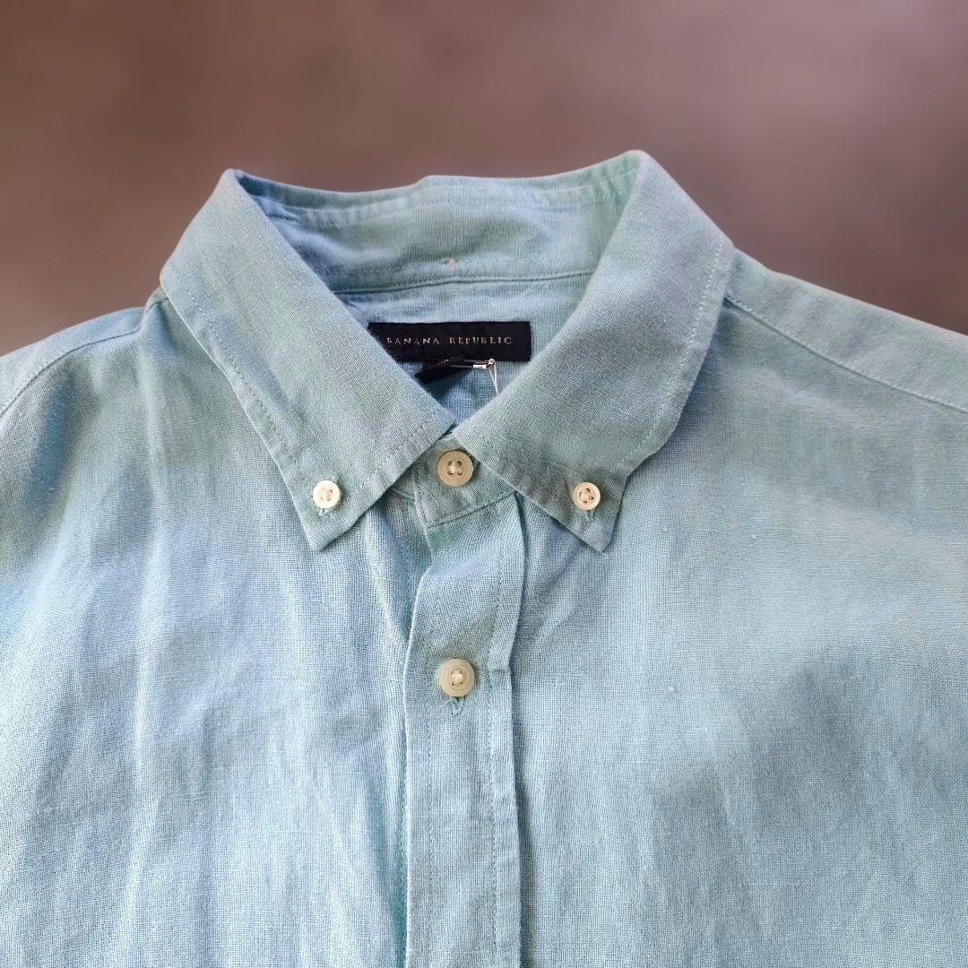 Bananarepublic cotton linen shirts L