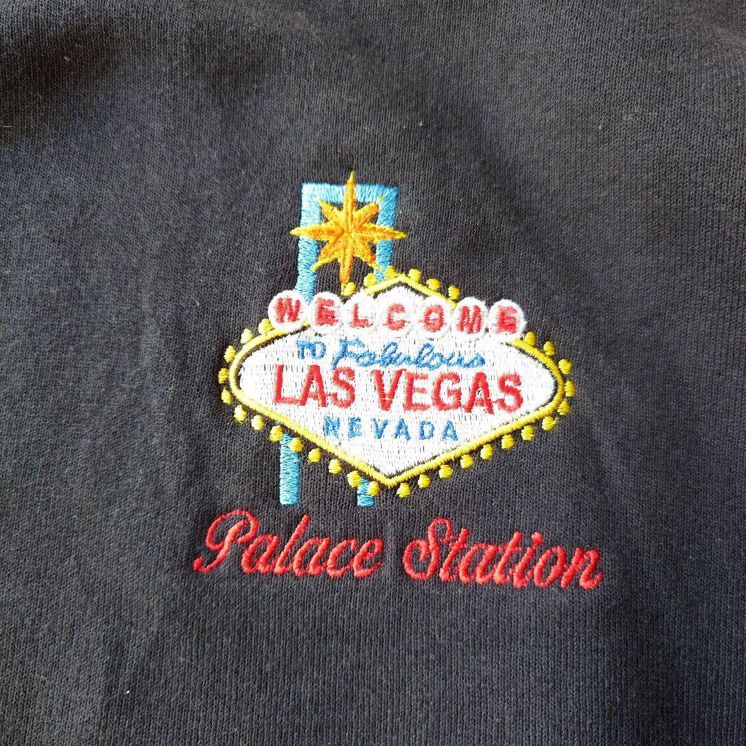 90s sweat LASVEGAS embroy  L