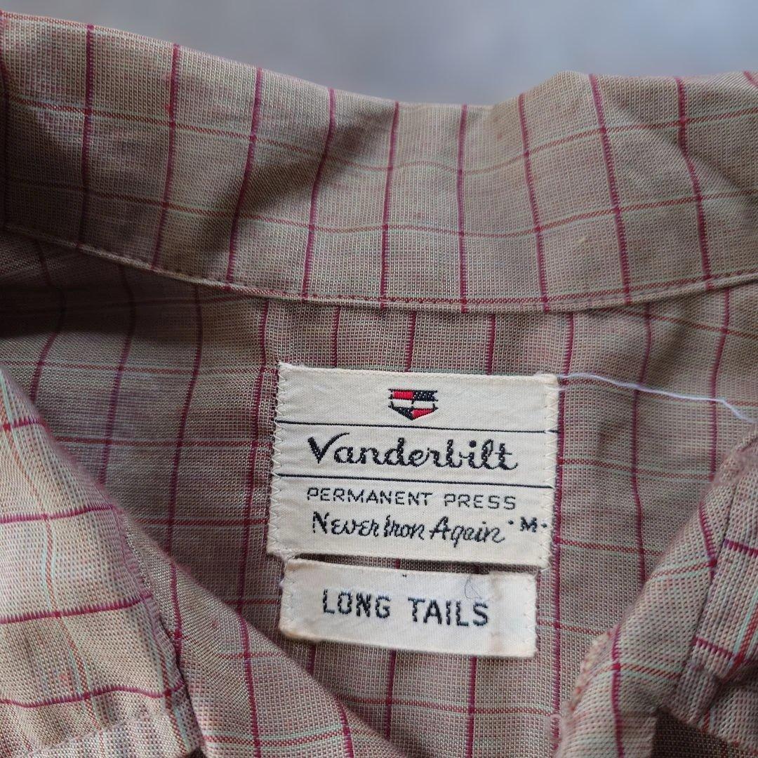 60s vanderlilt border shirts M
