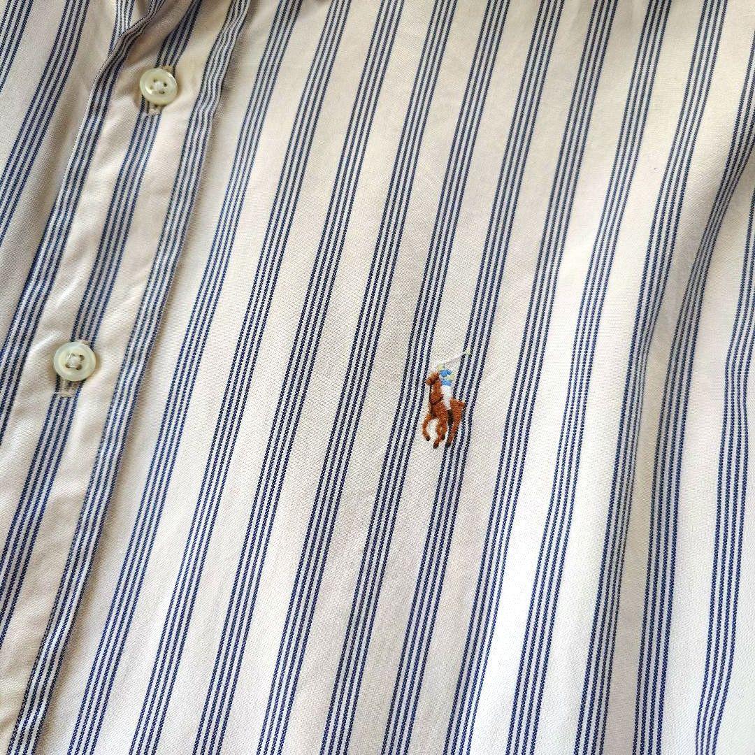 POLO RALPHLAUREN　ポロラルフローレン　ストライプシャツ　XL
