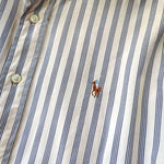 画像をギャラリービューアに読み込む, POLO RALPHLAUREN　ポロラルフローレン　ストライプシャツ　XL
