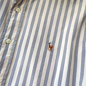 POLO RALPHLAUREN　ポロラルフローレン　ストライプシャツ　XL