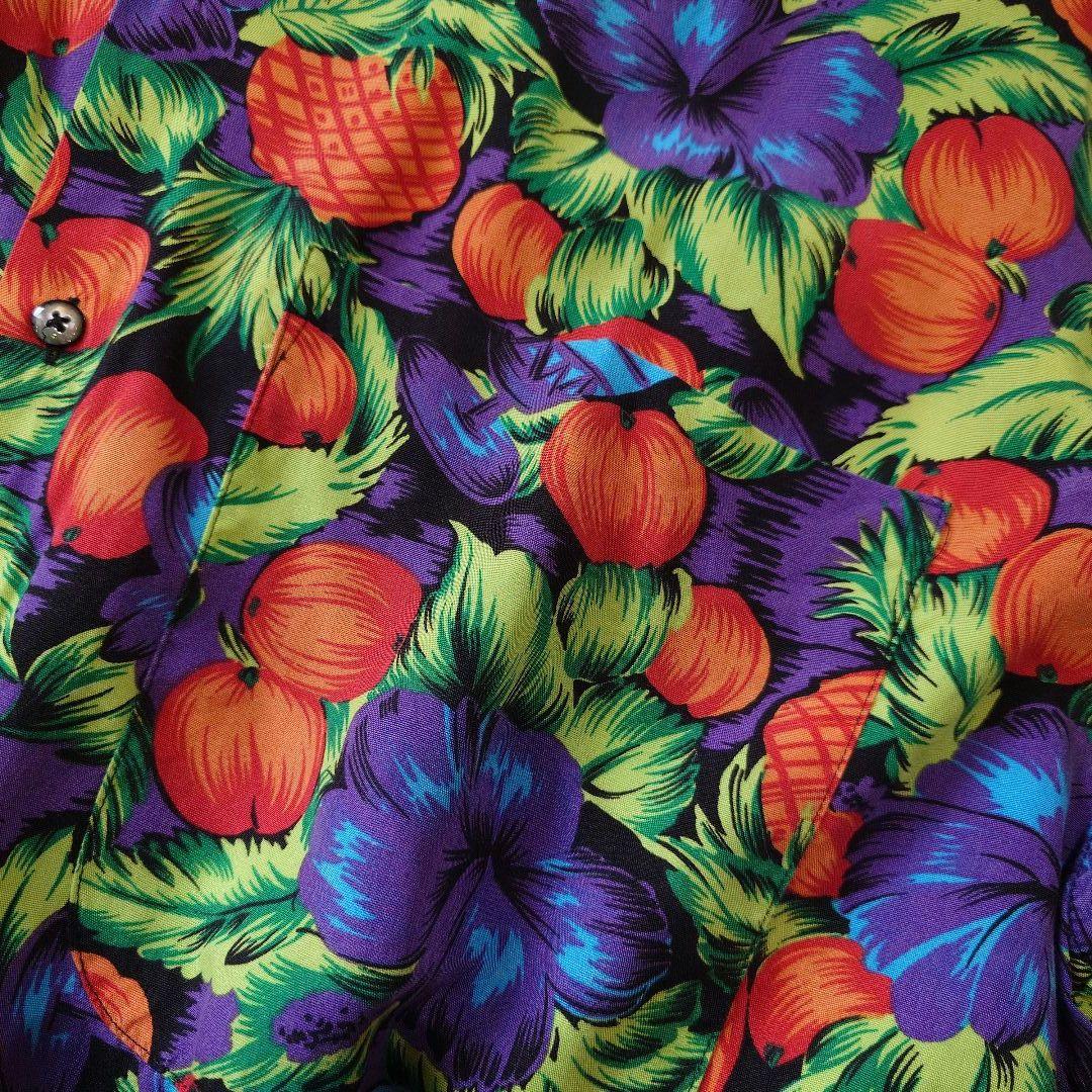 90s OLD GAP rayon aloha shirts L