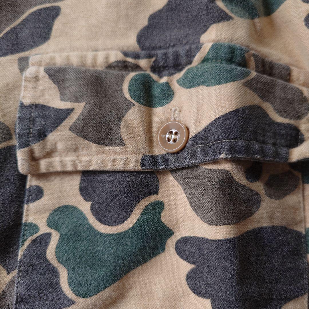 80s LLBEAN duck camo flannel shirts