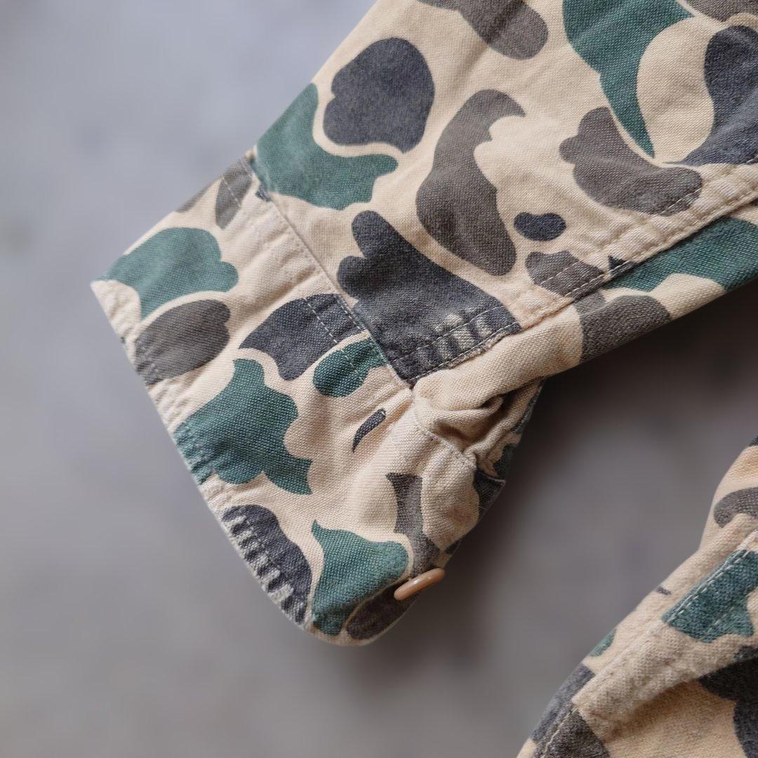 80s LLBEAN duck camo flannel shirts