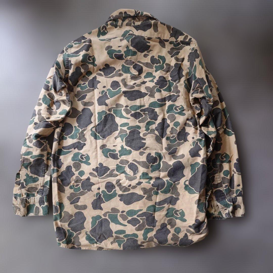 80s LLBEAN duck camo flannel shirts