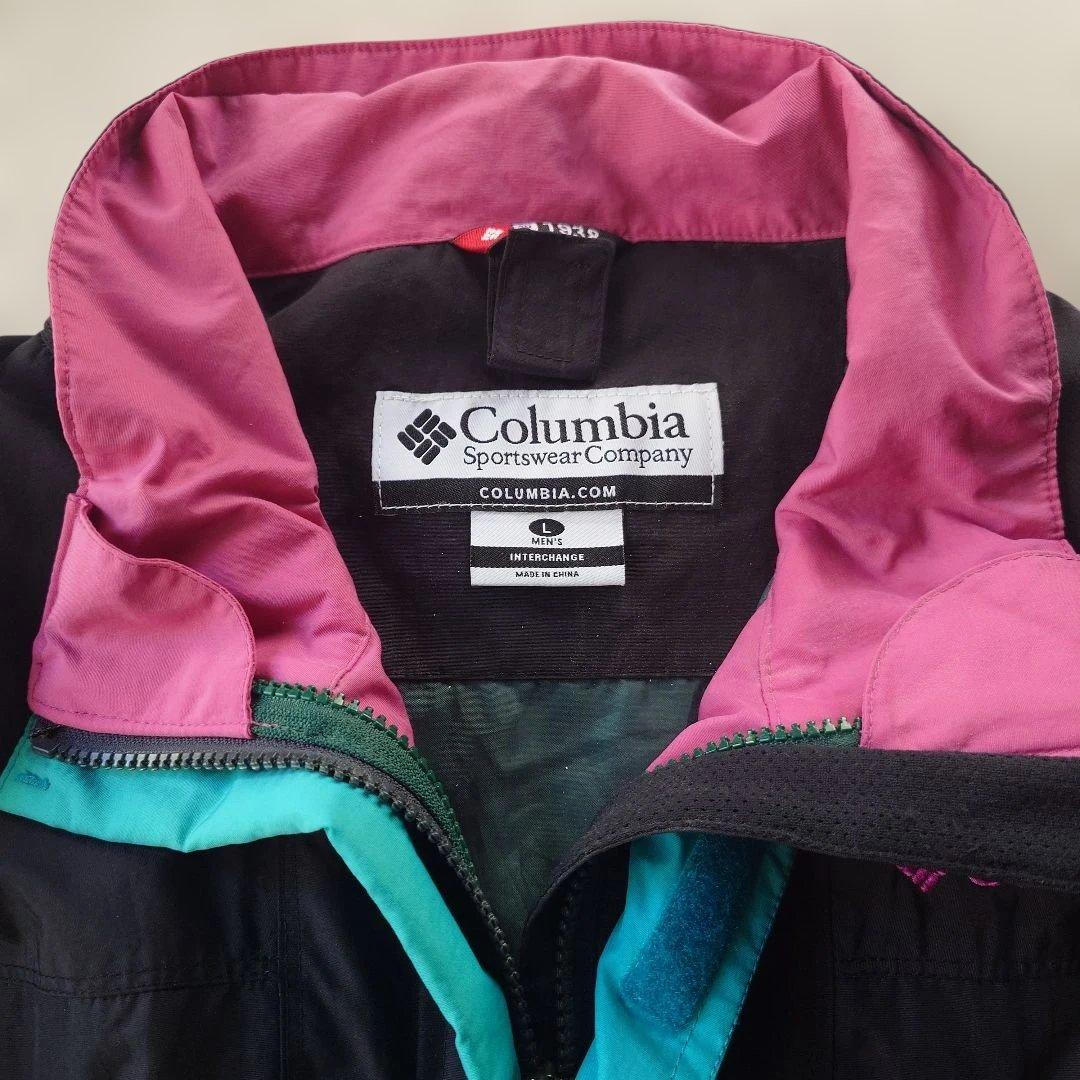 90s COLUMBIA nylon jacket L
